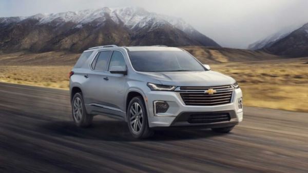 Обновленный кроссовер Chevrolet Traverse появится на рынке России в 2022 году